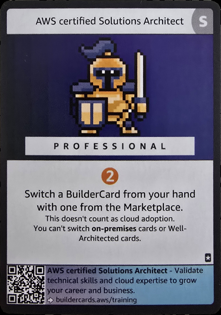 AWS Builder Cards Database