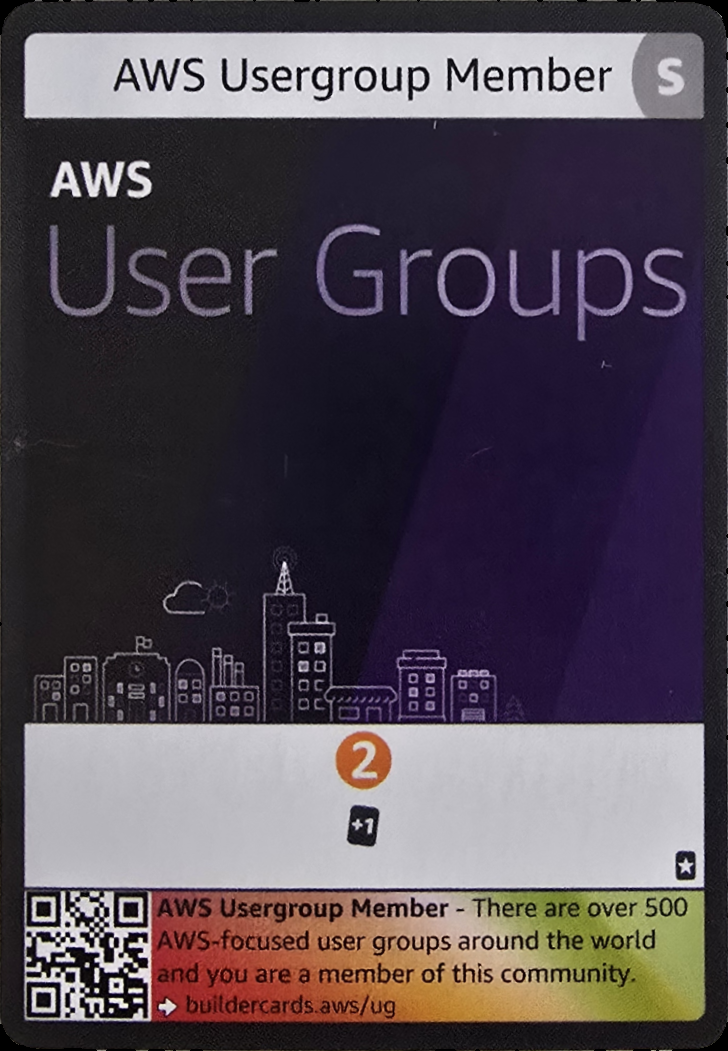 AWS Builder Cards Database